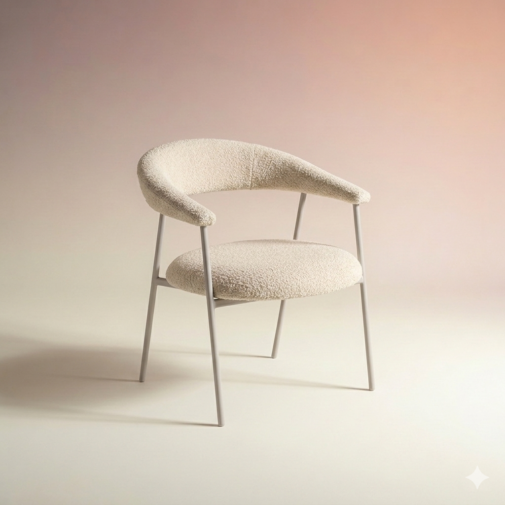 Cadeira Aura - Luxuosa - Confortável - Elegante