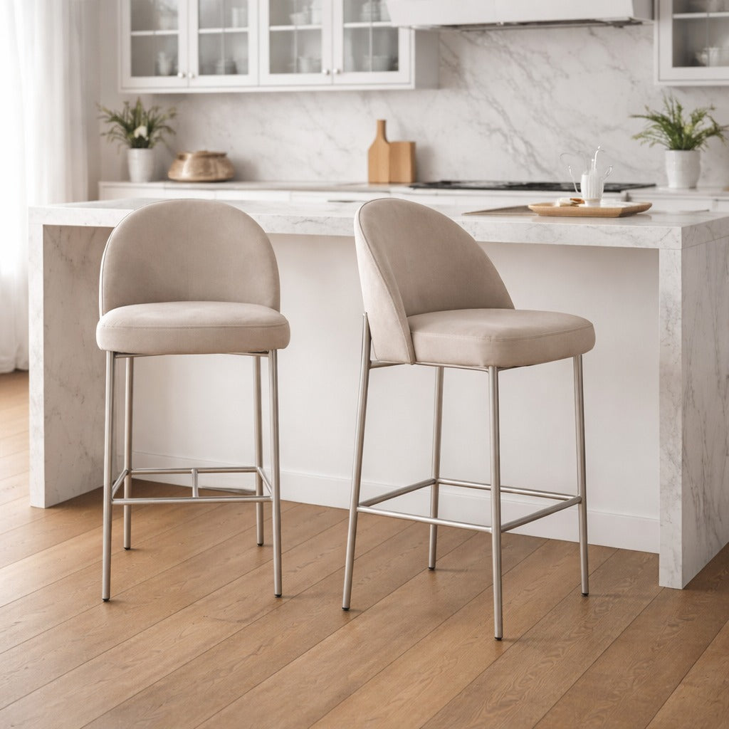 Banqueta Moderna Slim - Confortável - Luxuosa