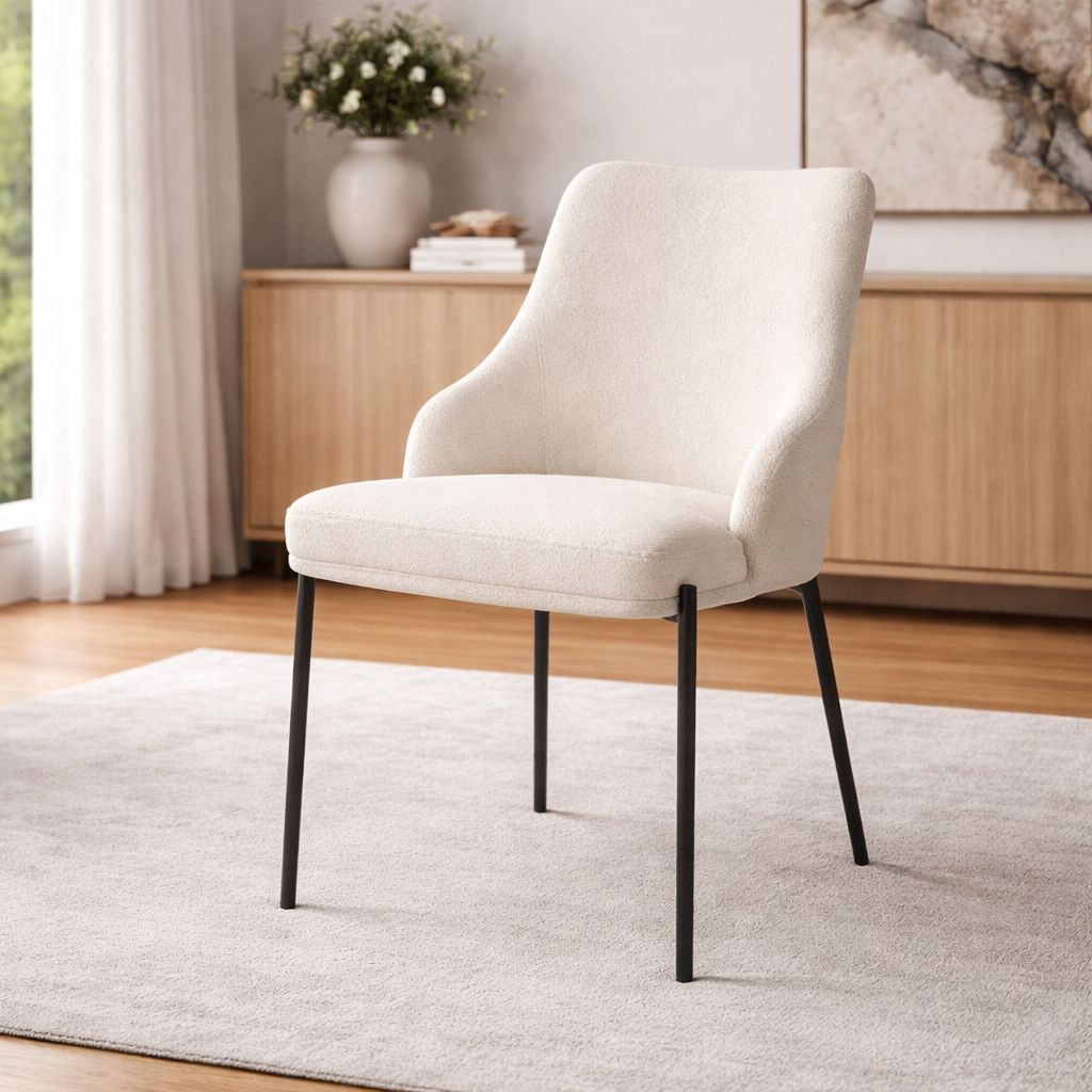 Cadeira De Jantar Elegante Majesté - Confortável - Luxuosa