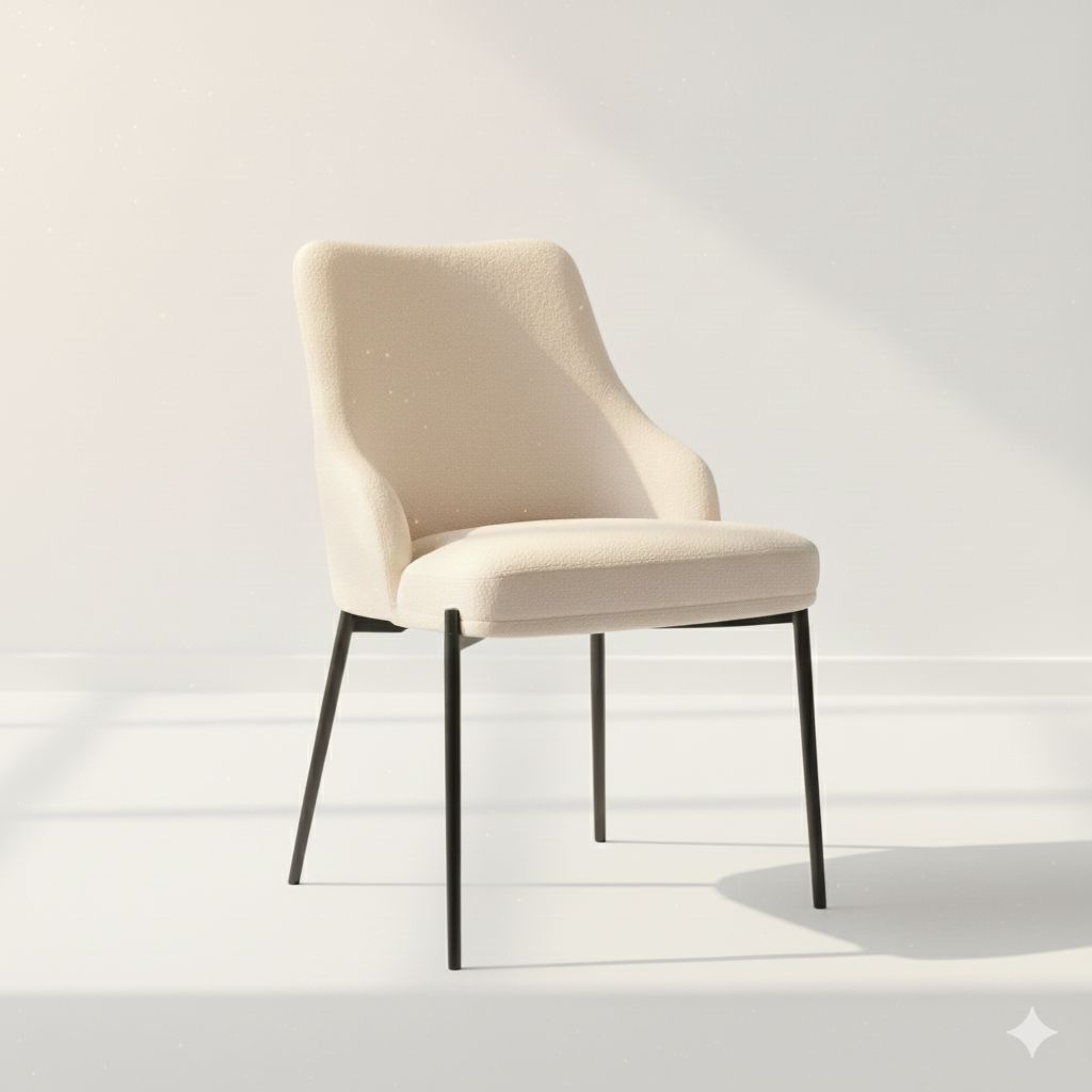 Cadeira De Jantar Elegante Majesté - Confortável - Luxuosa